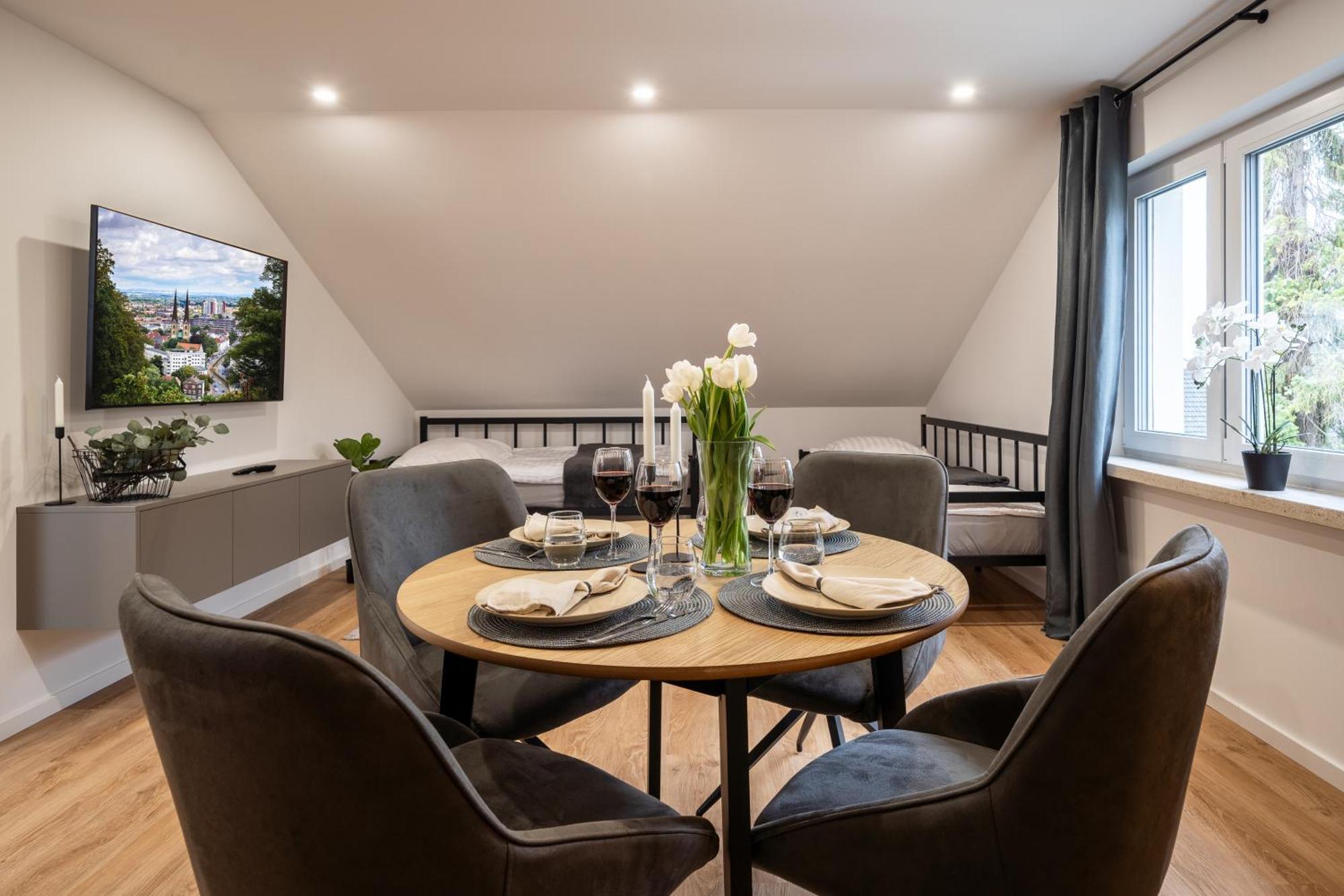 Apartment Milse - Modern. Stylisch ビーレフェルト エクステリア 写真
